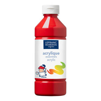 Acrylfarbe - rot - Lefranc Bourgeois- 500ml