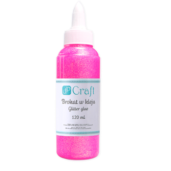 Kleber Glitter 120ml Rosa