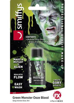 Make-up-Gel GRÜN Zombie-Blut 29.5ml