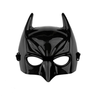 Face mask - Bat Man - black 18x16.5 cm