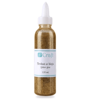 Kleber Glitter 120ml Gold