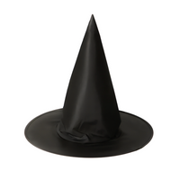 Witch's hat - black 38x32cm