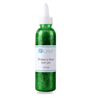 Kleber Glitter 120ml Dunkelgrün