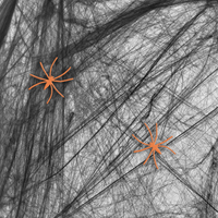Halloween spider web - white - 200g