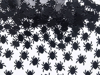 Confetti spiders - black