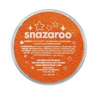 Gesichts- und Körperfarbe Glitter Orange Snazaroo