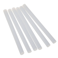 Clear glue inserts 11mm x 10cm 6pcs