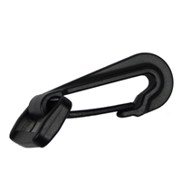 Plastic snap hook 25mm 10pcs