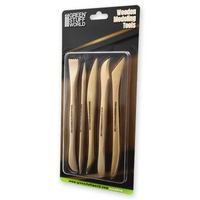 Wooden modeling tools