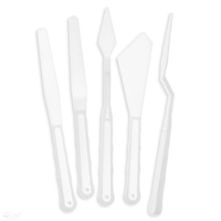 Painting spatulas - set of 5 pcs.