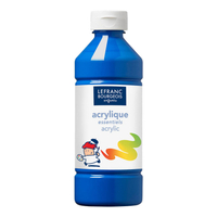 Acrylic paint - blue - Lefranc Bourgeois- 500ml