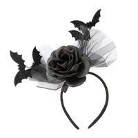 Headband - rose, bats 26x26 cm