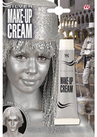 Make-up paint silver