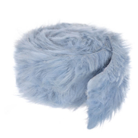 Fur on a roll 6cm x 2m blue