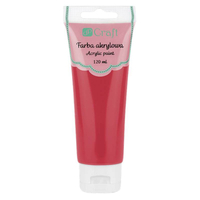Acrylic Paint - Dark Red 120ml