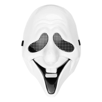 Face mask - Ghost - white 25.5x17 cm