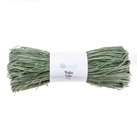 Green raffia - 50g