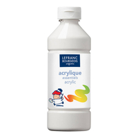 Acrylic paint - white - Lefranc Bourgeois- 500ml