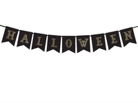 Halloween banner - black - 20x175cm