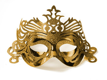 Partymaske mit Ornament