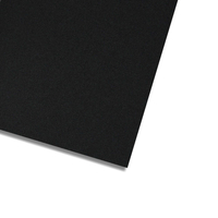 Black EVA foam, 5 mm, 120 kg/m3 - 50x50 cm