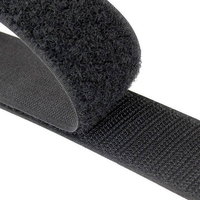 Black self-adhesive Velcro 16mm/100cm