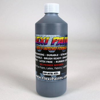 Flexi Paint - Gun Metal 500g