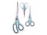 Set of universal softgrip scissors - 3 pcs