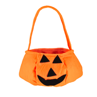 Candy bag - pumpkin - 19x10 cm