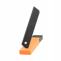 Replaceable blades for 18mm knives, 10 pcs - black
