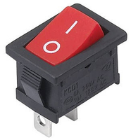 Red on-off switch