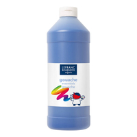 Poster paint - dark blue - Lefranc Bourgeois - 1l