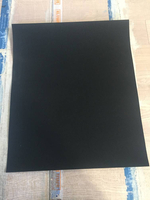 EVA foam black 1mm 50x50 cm - discounted