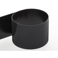 Low profile Velcro 25 mm - black