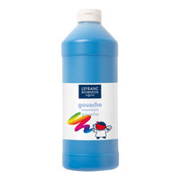 Poster paint - blue - Lefranc Bourgeois - 1l
