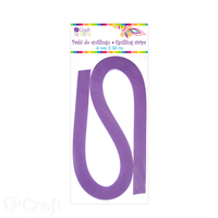 Pearl quilling strips - purple - 6mm