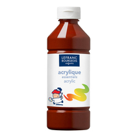Acrylic paint - brown - Lefranc Bourgeois- 500ml