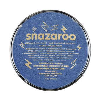 Snazaroo metallicblaue Gesichts- und Körperfarbe