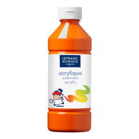 Acrylic paint - orange - Lefranc Bourgeois- 500ml