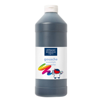 Poster paint - black - Lefranc Bourgeois - 1l