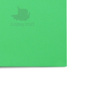 Green EVA foam, 2 mm thick - 50x100 cm