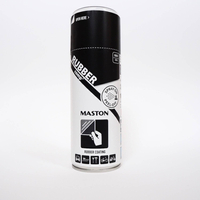 Maston Rubber spray - satin black - 400ml